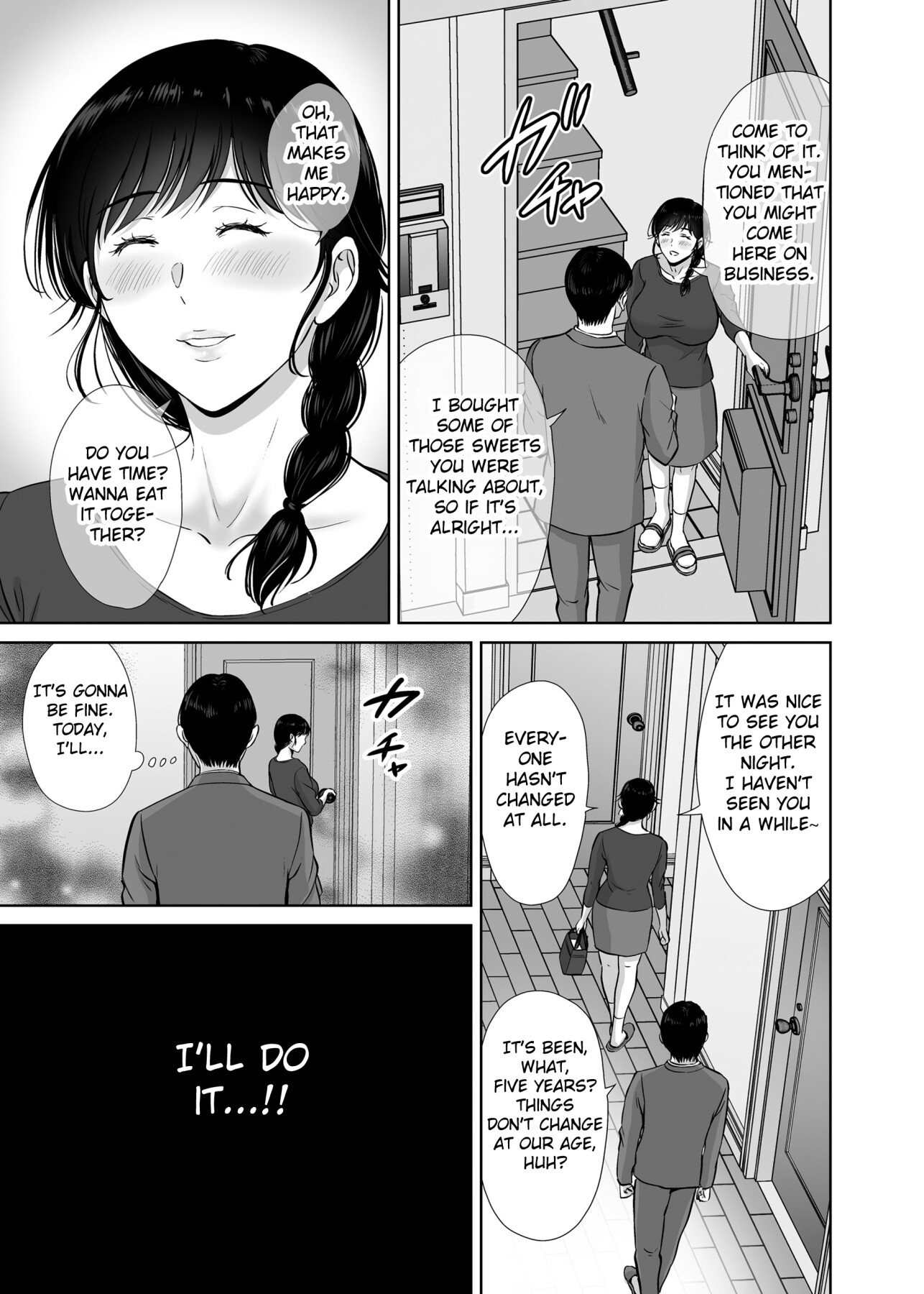 Hentai Manga Comic-The story of how my busty mother cums over and over again with an old man's raw dick right in front of me-Read-7